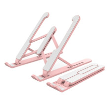 Pink Plastic Hollow Monitor Stand Riser Pink Laptop Support